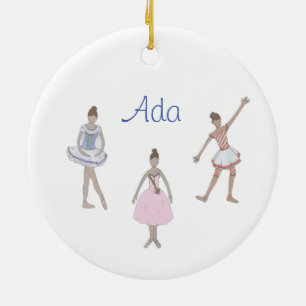Personalised Fritz/Solider/Flower Nutcracker Ceram Ceramic Ornament
