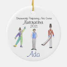 Personalised Fritz/Solider/Flower Nutcracker Ceram