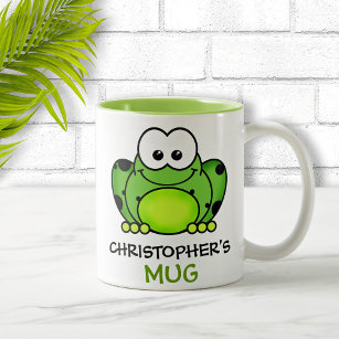 Personalised Frog Mug