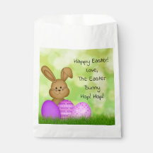 Personalised from the Easter Bunny Favour Bags