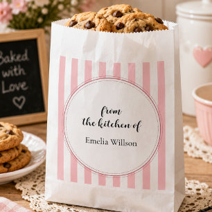 Personalised "From the Kitchen Of" Bakery Favour Bag
