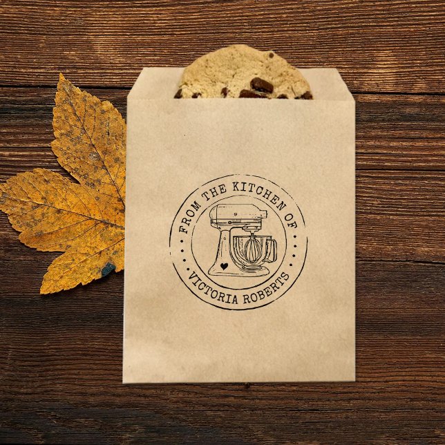 Personalised From the Kitchen Rubber Stamp (Creator Uploaded)