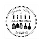 Personalised From the Kitchen Wood Stamp