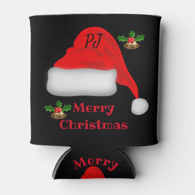Personalised Fun Christmas Stubby Holder  (Front)