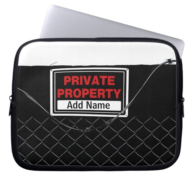 Personalised Fun Cool Unique *Great Gift* Laptop Sleeve (Front)