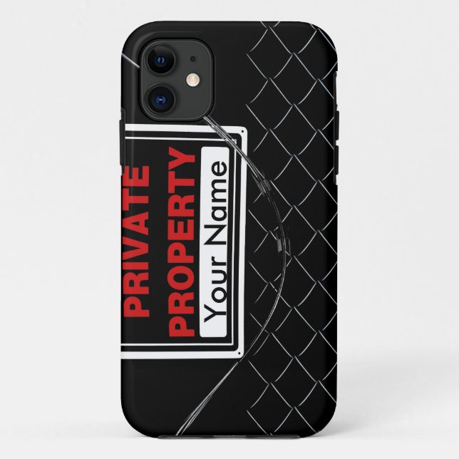Personalised Fun Cool Unique Monogram Perfect Gift Case-Mate iPhone Case (Back)