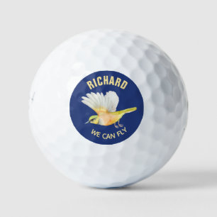 Personalised Fun Custom Message Name Golf Balls