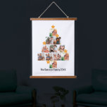 Personalised Fun Family Christmas 11 Photo Collage Hanging Tapestry<br><div class="desc">Personalised Fun Family Christmas 11 Photo Collage. Personalise this unique Christmas design template with 11 photos and family name. Perfect gift idea for the holiday season like Christmas in July and Christmas holiday in general.</div>