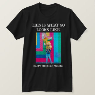 Personalised Funny 60th Milestone Birthday T-Shirt