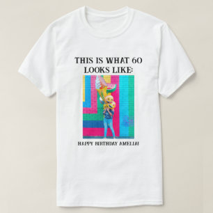Personalised Funny 60th Milestone Birthday T-Shirt
