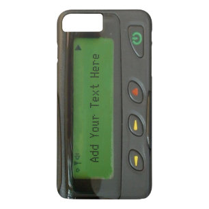 Personalised Funny 90s Old School Pager iPhone 8 Plus/7 Plus Case