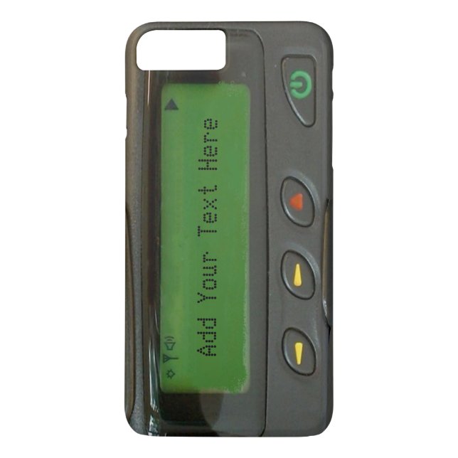 Personalised Funny 90s Old School Pager Case-Mate iPhone Case (Back)