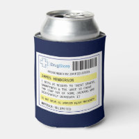 Personalised Funny Beer/Cider/Other Prescription