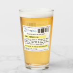 Personalised funny beer/cider prescription glass<br><div class="desc">Need an excuse to have a glass of your favourite beer or cider? Dr Feelgood has just the prescription you need with this funny personalised glass. Add a name and preferred drink to create a great gift for someone else or yourself.</div>