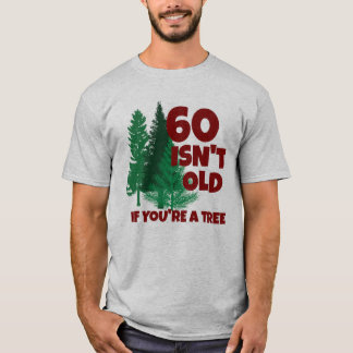 Personalised Funny Birthday Old Age Tree T-Shirt