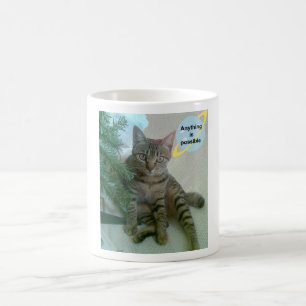 Personalised funny cat mugs