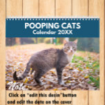 Personalised Funny Cats Pooping Calendar 2024<br><div class="desc">Hilarious Cats pooping photographed images calendar of 2024. Perfect for the new year and holidays gifts,  great for cats and funny animals lovers.</div>