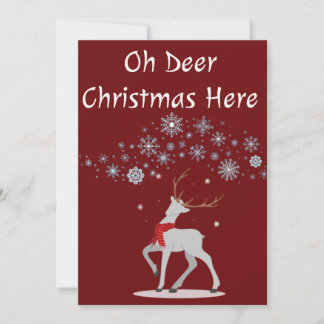 personalised funny Christmas card 