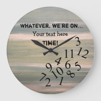 Personalised Funny Clock with Jumbled Numbers