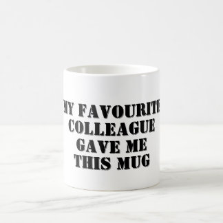 Personalised Funny Colleague Gift Secret Santa Coffee Mug