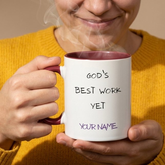 Personalised Funny Confidence Gift Him Her Coffee Mug (Creator Uploaded)