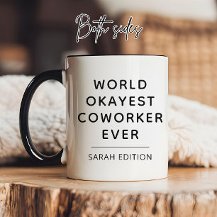 Personalised Funny Coworker Mug Gift for Her Him