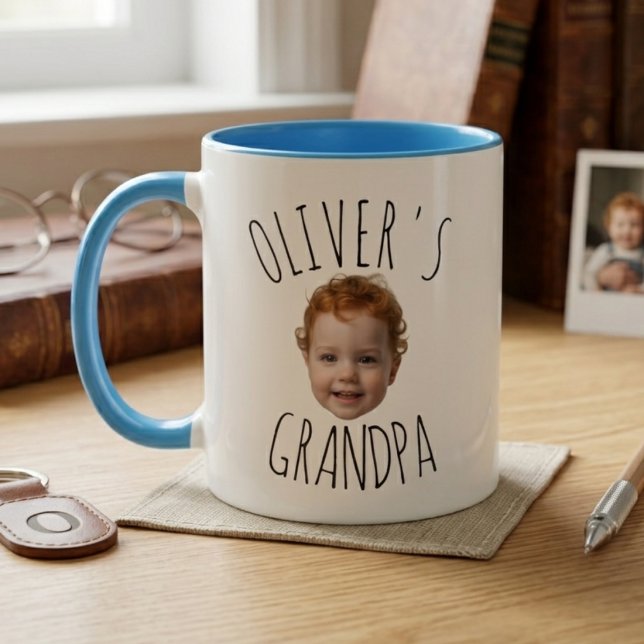 Personalised Funny Custom Baby Face Photo  Mug (Creator Uploaded)
