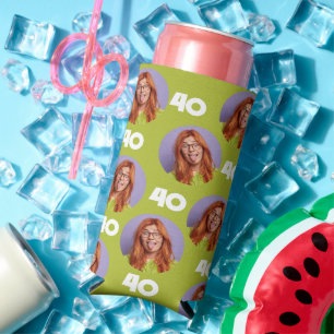 Personalised Funny Custom Birthday Party Favours Seltzer Can Cooler