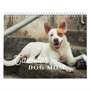 Personalised Funny Dog mum Pet Dog Photo Calendar