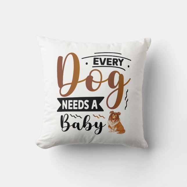 Personalised Funny Dog Quote Designs Cushion (Front)