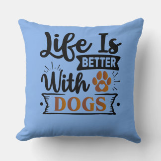 Personalised Funny Dog Quote Designs Cushion