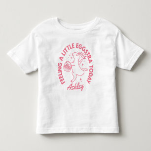 Personalised Funny Easter Bunny Shirt with Name