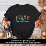 Personalised Funny Face Photo Christmas Elf T-Shirt<br><div class="desc">Get into the festive spirit with our Family and Friends Custom Elf Face Matching T-shirts for Christmas! Personalise the T-shirt with adorable elf designs, and add your family’s faces to make it uniquely yours. This shirt is perfect for family photos or holiday gatherings. Ideal for family Christmas parties, group events,...</div>