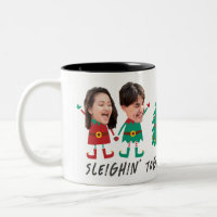 Personalised Funny Face Photo Christmas Elf