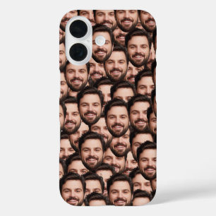 Personalised Funny Face Photo Unique iPhone 16 Case