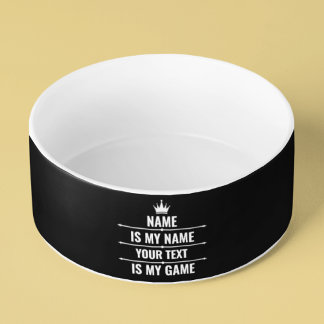 Personalised Funny Job and Hobby Name Bowl