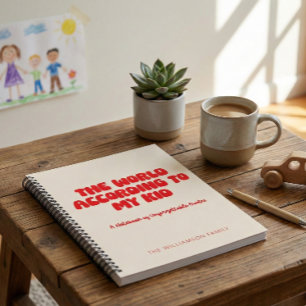 Personalised Funny Kid Quote Parent Life Humour Re Notebook