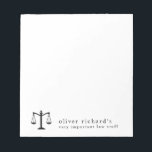 Personalised Funny Law Notepad<br><div class="desc">Personalised Funny Law Notepad | Important Law Stuff | Lawyer Gift | Law School Graduation Gift</div>