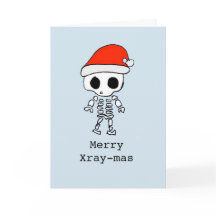 Personalised funny 'merry x-raymas'