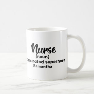 Personalised Funny Nurse Definition        Coffee Mug