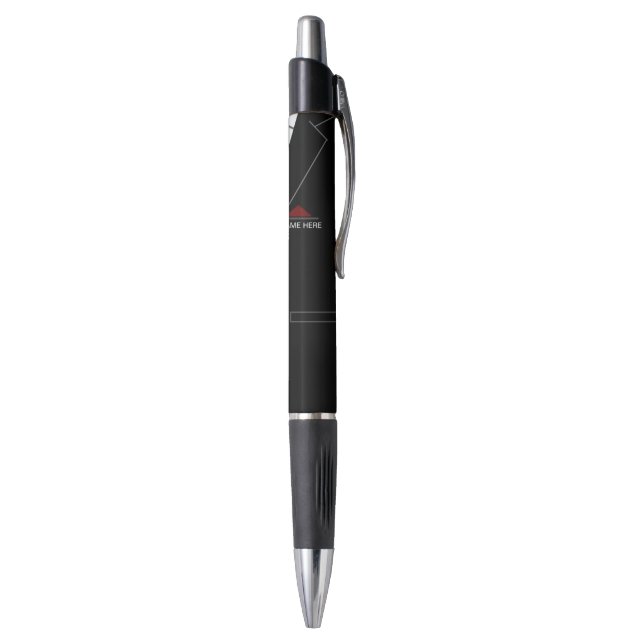 Personalised Funny Pen with Business Name Title (Bottom (Vertical))