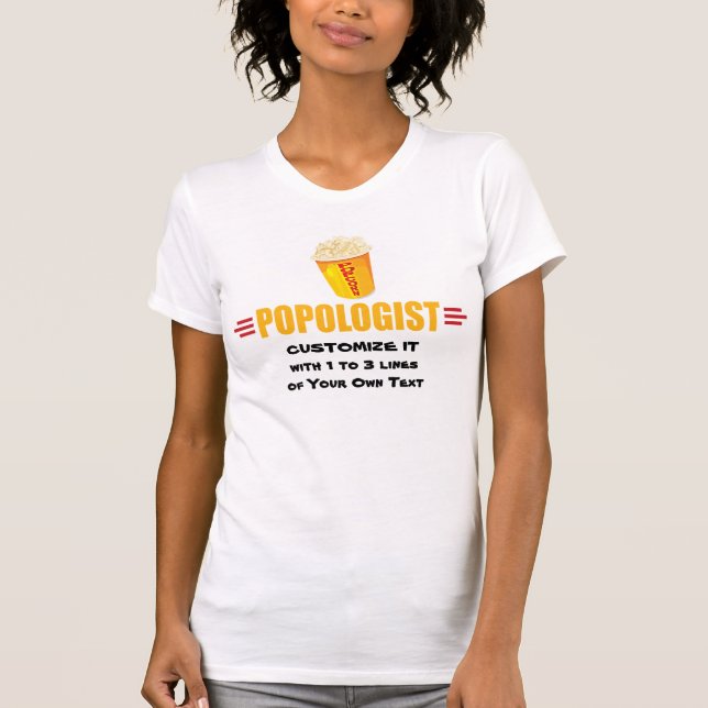 Personalised Funny Popcorn T-Shirt (Front)