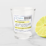 Personalised funny prescription shot glass<br><div class="desc">Need an excuse to have a shot of your favourite spirit or shooter? Dr Feelgood has just the prescription you need with this funny personalised shot glass. Add a name and preferred drink to create a great gift for someone else or yourself. All text (excluding the "DrugStore" logo) can easily...</div>