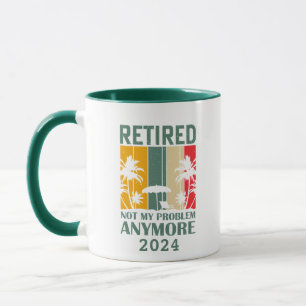 Personalised funny retirement officially retired mug