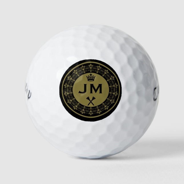 Personalised Funny Royal Golf Ball (Front)