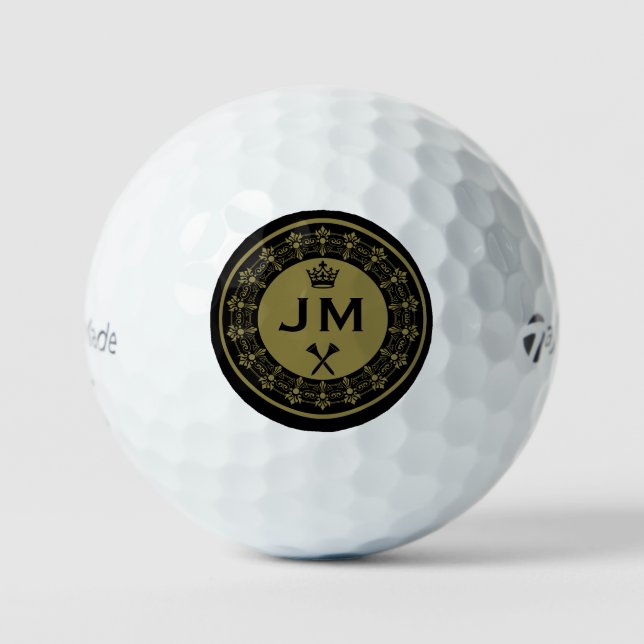 Personalised Funny Royal Golf Ball (Front)