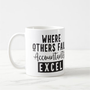 Personalised Funny Santa's Favourite Accountant Coffee Mug