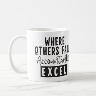 Personalised Funny Santa's Favourite Accountant Coffee Mug