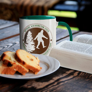 Personalised Funny Sasquatch Location and Research Mug