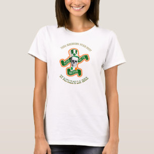 Personalised funny St Patricks day drinking team T-Shirt